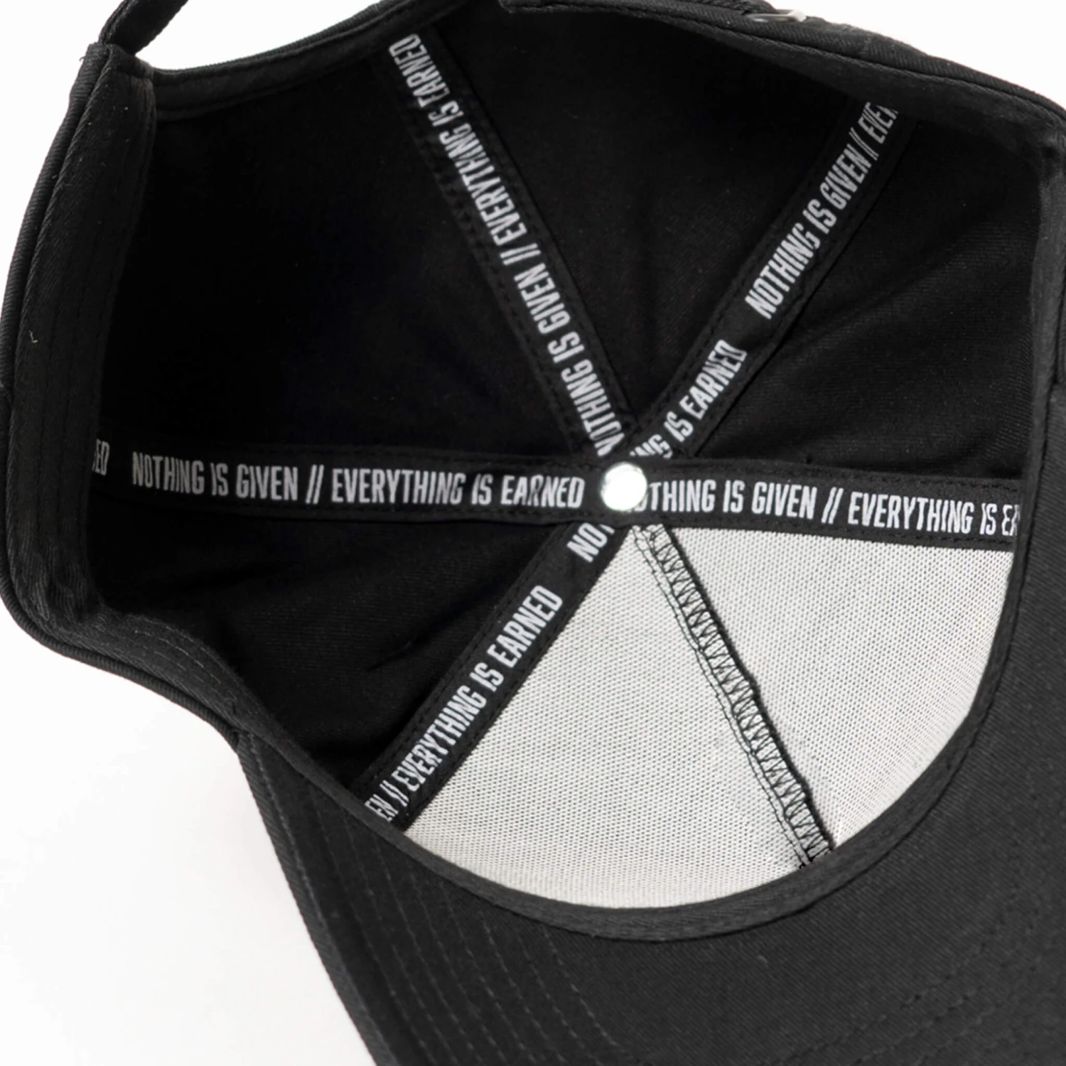 5-Panel Skull Hat - Black/Burgundy 5 5-Panel Skull Hat - Black/Burgundy - Image 5