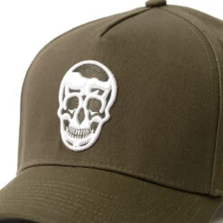 5-Panel Skull Hat - Forge -Gym Power Wear 5Panel Forge Detail