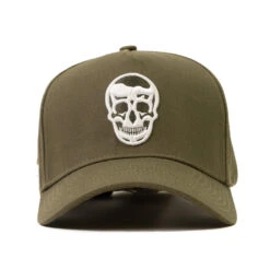 5-Panel Skull Hat - Forge -Gym Power Wear 5Panel Forge Front