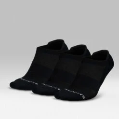 Ankle Socks - Black -Gym Power Wear Black Three Pack Ankle