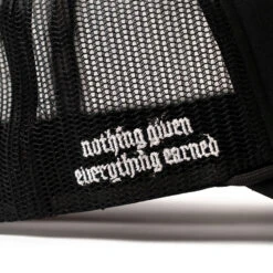 Diamond Foam Trucker Hat -Gym Power Wear FoamTrucker Black Detail 5000x 83d3b09f 8734 473c 8172 9bd6f880008a