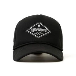 Diamond Foam Trucker Hat -Gym Power Wear FoamTrucker Black Front 5000x ee244376 bc9b 4ceb a08e 6de58d6bded9
