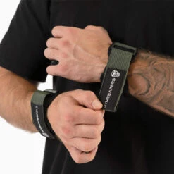 Gymreapers Lifting Grips - Green -Gym Power Wear GR LiftingGrips Listing Green Secure 2048px