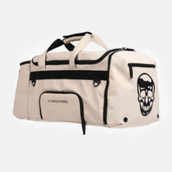 Gymreapers Gravestone Duffle - Desert Sand -Gym Power Wear Gravestone Duffle sand side skull