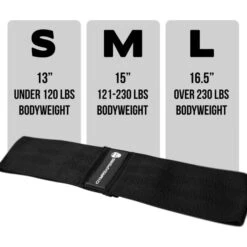 Grip Hip Bands - Black/Pink -Gym Power Wear Gymreapers Grip Hip Band Size