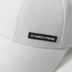 Hybrid Performance Hat - White -Gym Power Wear PHP White Detail