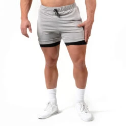 React Training Shorts - Slate -Gym Power Wear RTS SLT 2