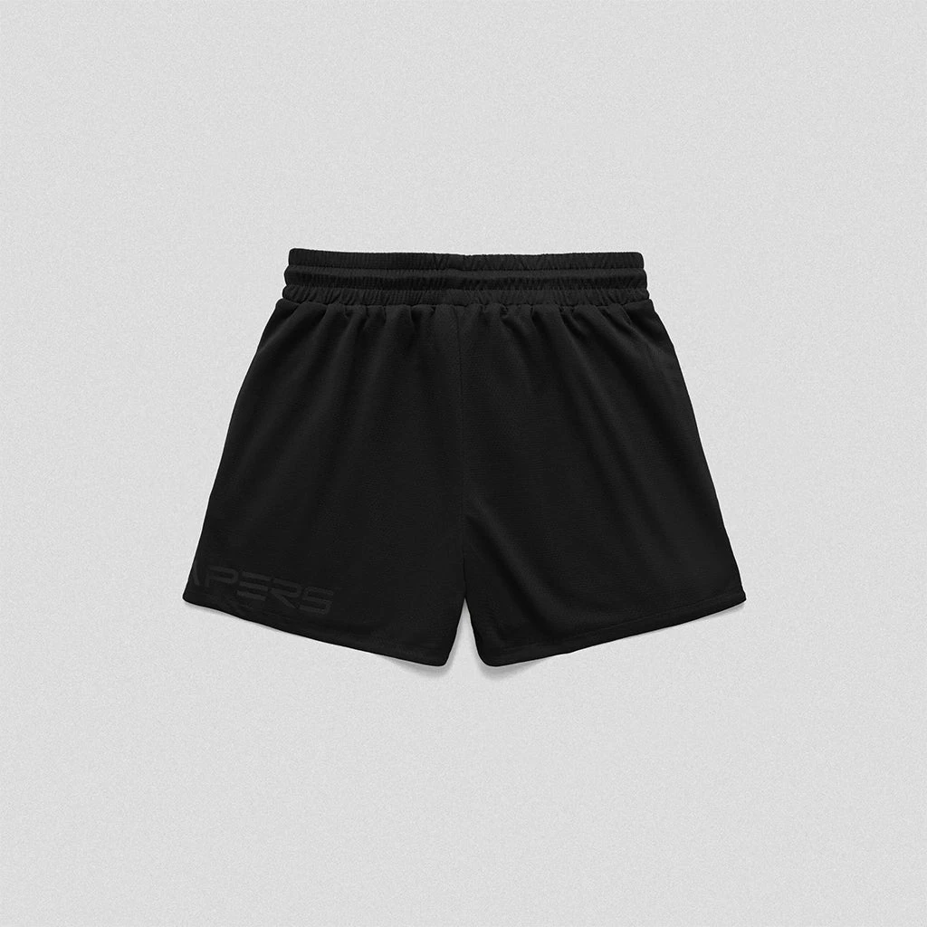 Core Mesh Training Shorts - Black/Sand 2 Core Mesh Training Shorts - Black/Sand - Image 2