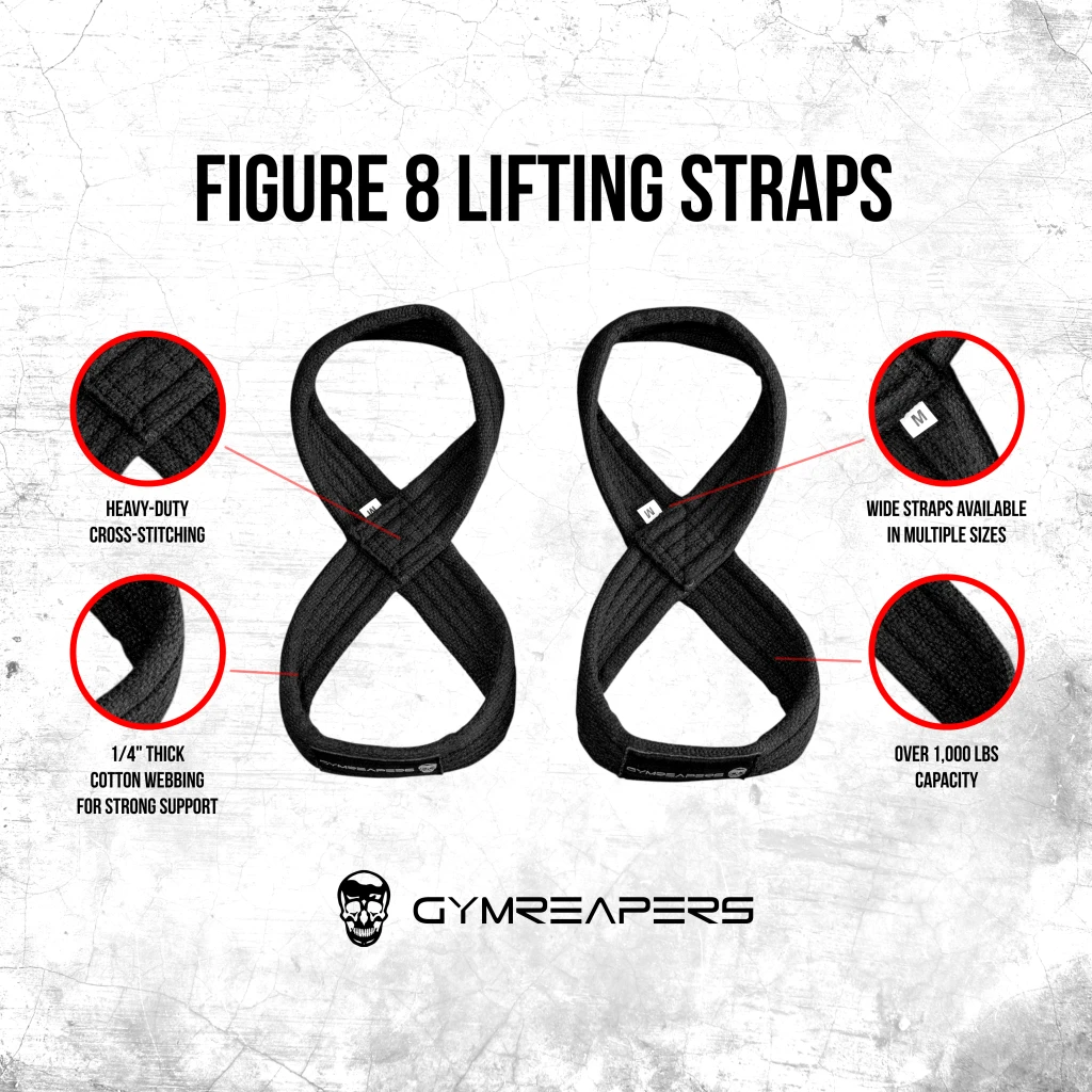 Figure 8 Lifting Straps - OD Green 3 Figure 8 Lifting Straps - OD Green - Image 3