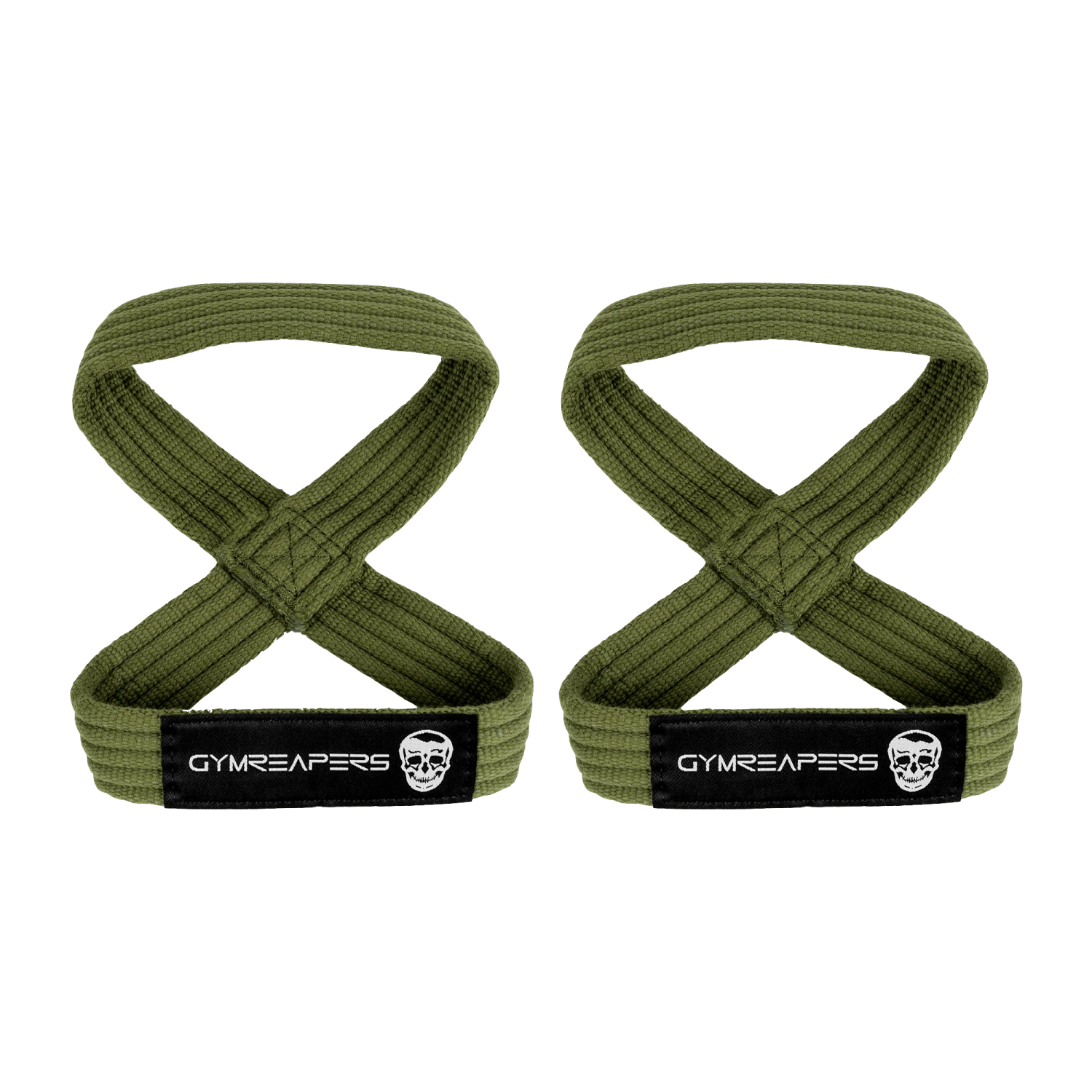 Figure 8 Lifting Straps - OD Green 1 Figure 8 Lifting Straps - OD Green