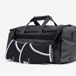 Gymreapers Gravestone Duffle - Gunmetal -Gym Power Wear gunmetal duffle sleeves holder