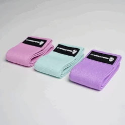 Hip Bands - 3 Pack (Pastel) -Gym Power Wear hip bands set angle