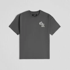 Initial Tee - Charcoal