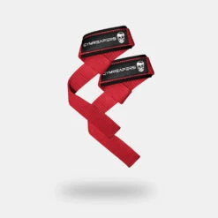 Training Kit - Red -Gym Power Wear lifting straps red