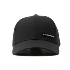 Hybrid Performance Hat - Black -Gym Power Wear performance hat black2