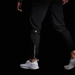 Performance Joggers -Gym Power Wear performance jogger black reflection