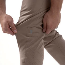Performance Joggers - Taupe -Gym Power Wear performance jogger taupe detail