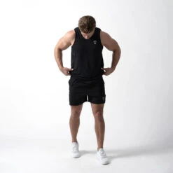 Performance Tank Top -Gym Power Wear performance tank black full