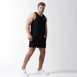 Performance Tank Top -Gym Power Wear performance tank black life style