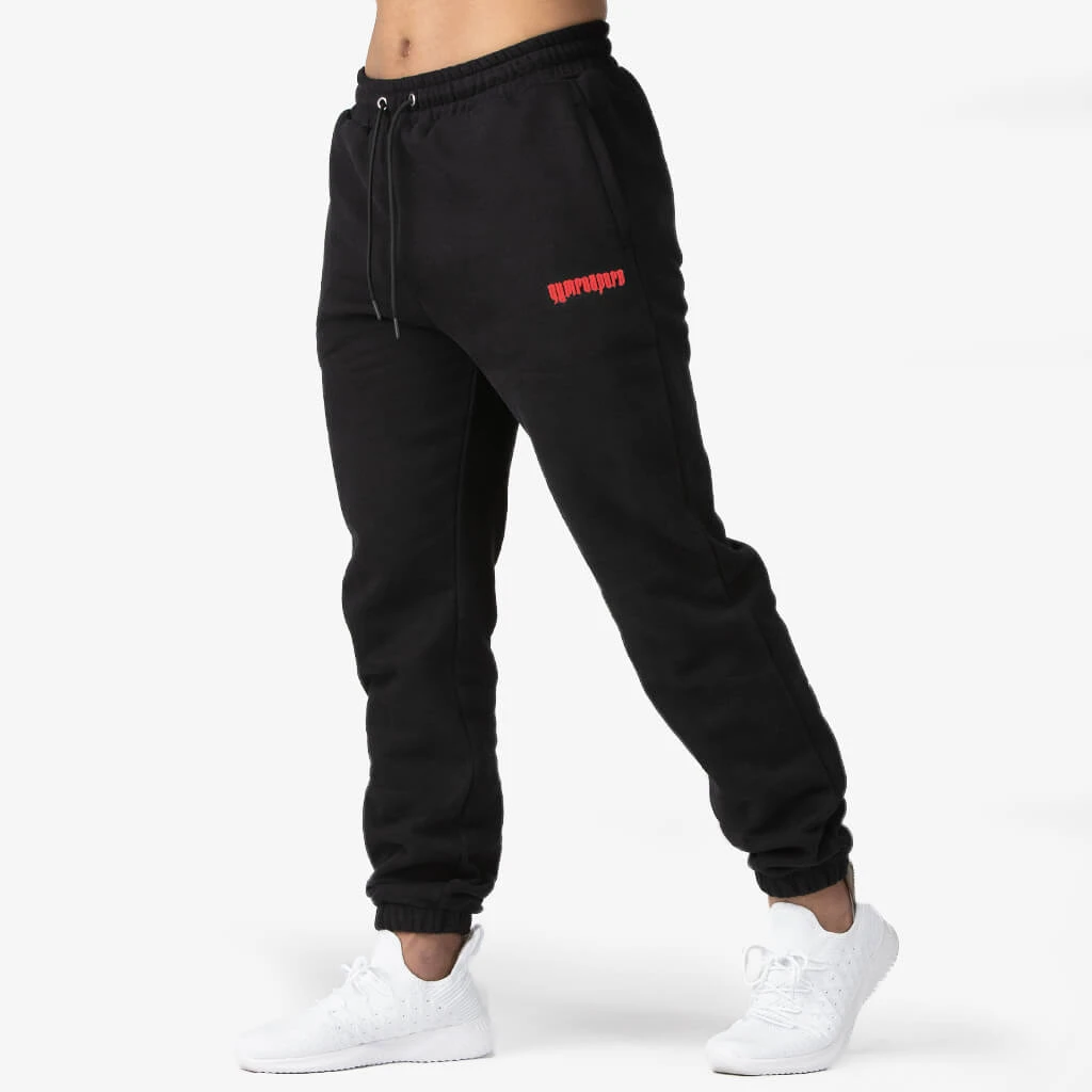 Phantom Joggers - Black/Red 2 Phantom Joggers - Black/Red - Image 2