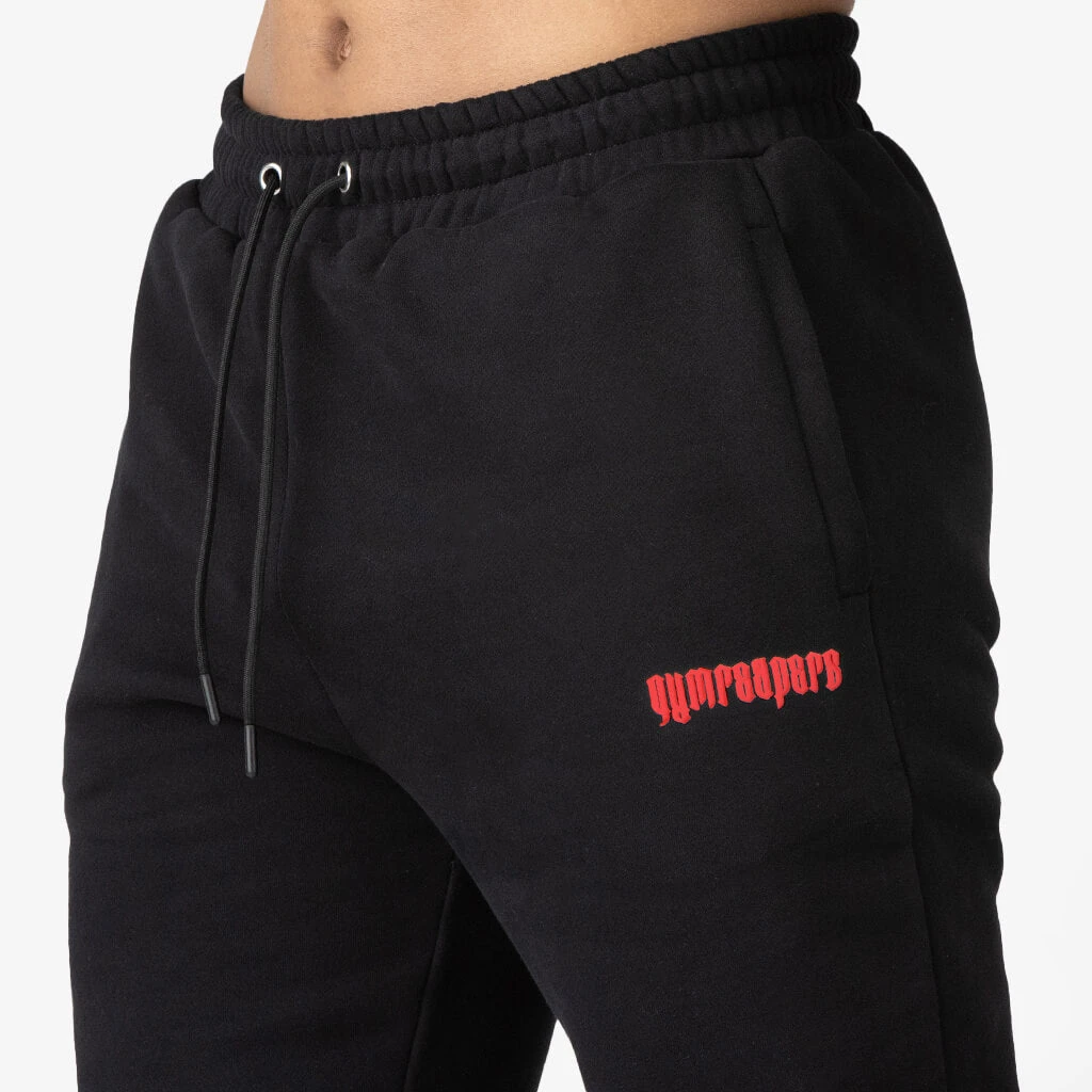Phantom Joggers - Black/Red 4 Phantom Joggers - Black/Red - Image 4