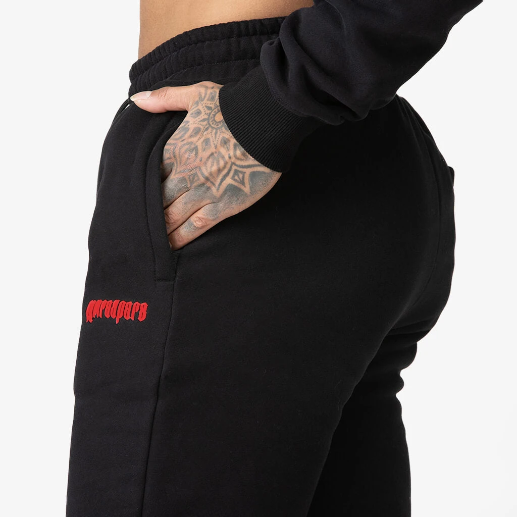 Phantom Joggers - Black/Red 5 Phantom Joggers - Black/Red - Image 5