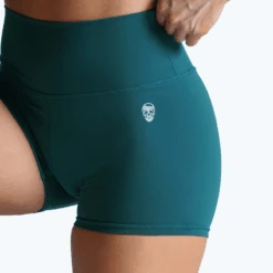 Revive 4" Shorts - Emerald -Gym Power Wear revive 4 inch shorts emerald zoom