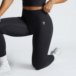 Revive Leggings - Black -Gym Power Wear revive leggings black kneel