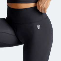 Revive Leggings - Black -Gym Power Wear revive leggings black logo
