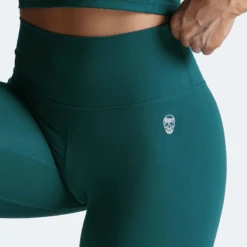 Revive Leggings - Emerald -Gym Power Wear revive leggings emerald skull