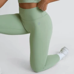 Revive Leggings - Mint -Gym Power Wear revive leggings mint details