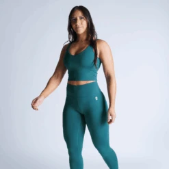 Revive Skull Tank Top - Emerald -Gym Power Wear revive tank top emerald full