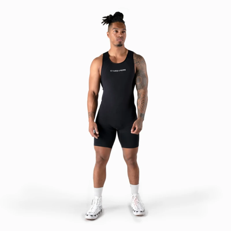 Apex Weightlifting Singlet - Black (IPF Approved) 2 Apex Weightlifting Singlet - Black (IPF Approved) - Image 2